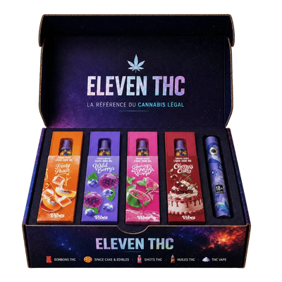 THC E-Liquide Cartridge 8000MG (Bundle) | VIBES
